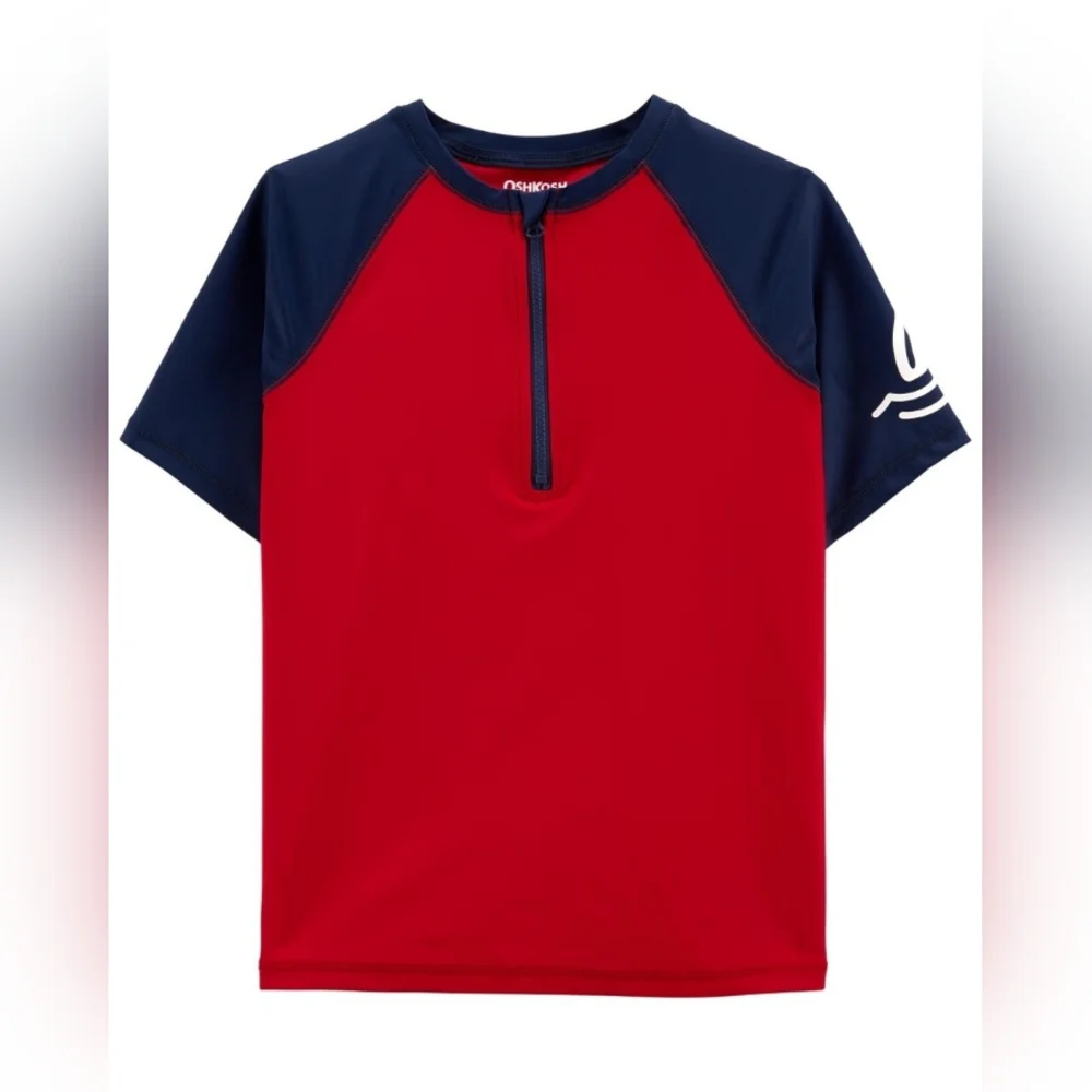 NWT Oshkosh B'gosh Red Swim Shirt